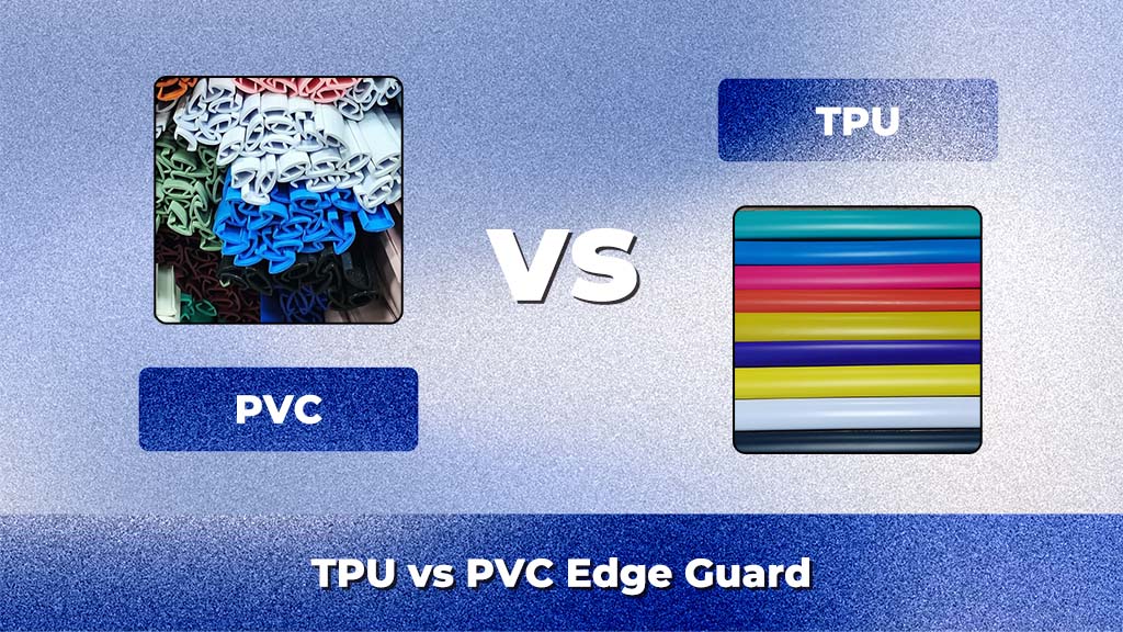 Pickleball paddle edge guard durability: TPU vs PVC (cracking and debonding risk)