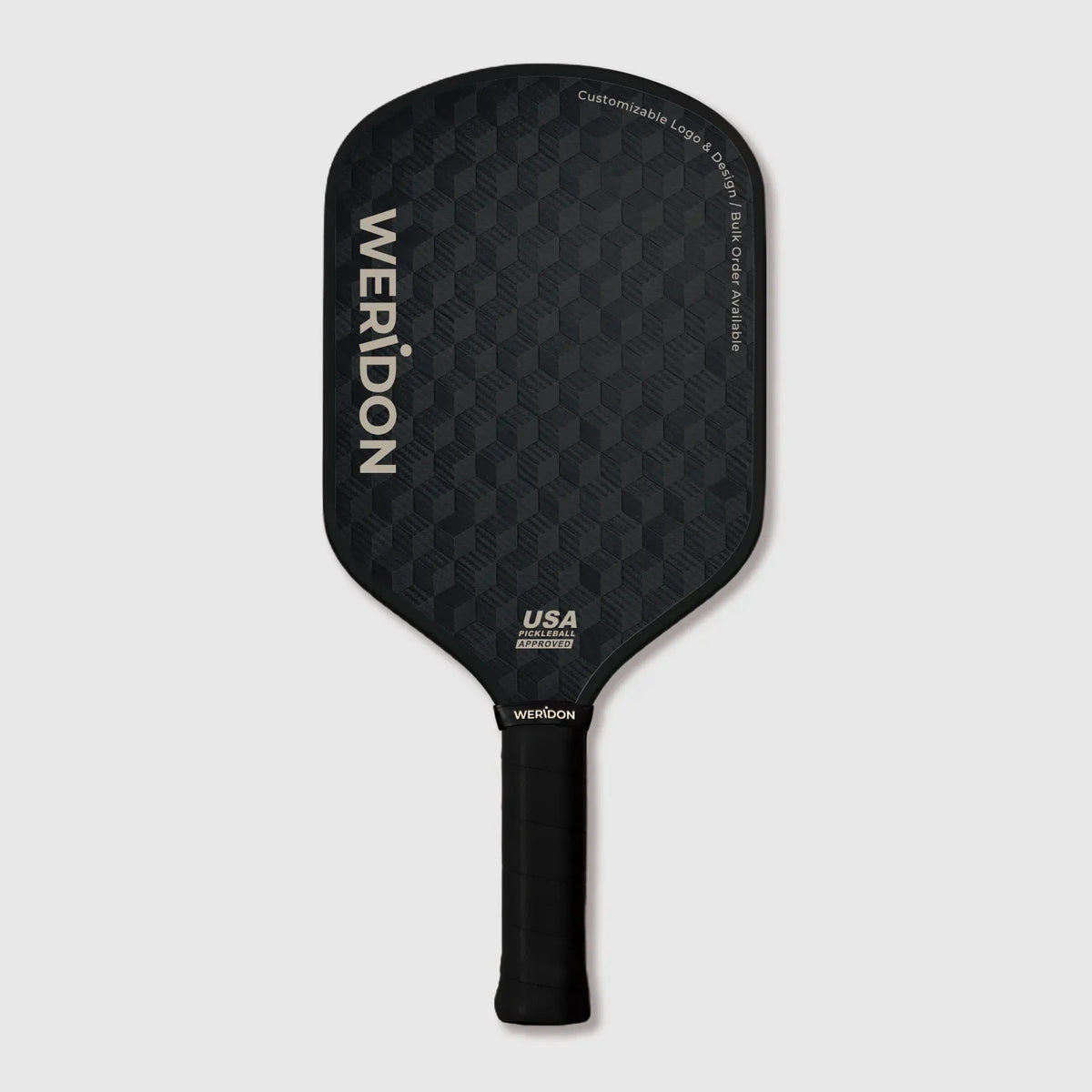 carbon fiber pickleball paddle series customizable surface design