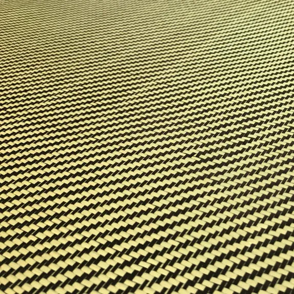3k twill carbon kevlar hybrid pickleball paddle weave pattern