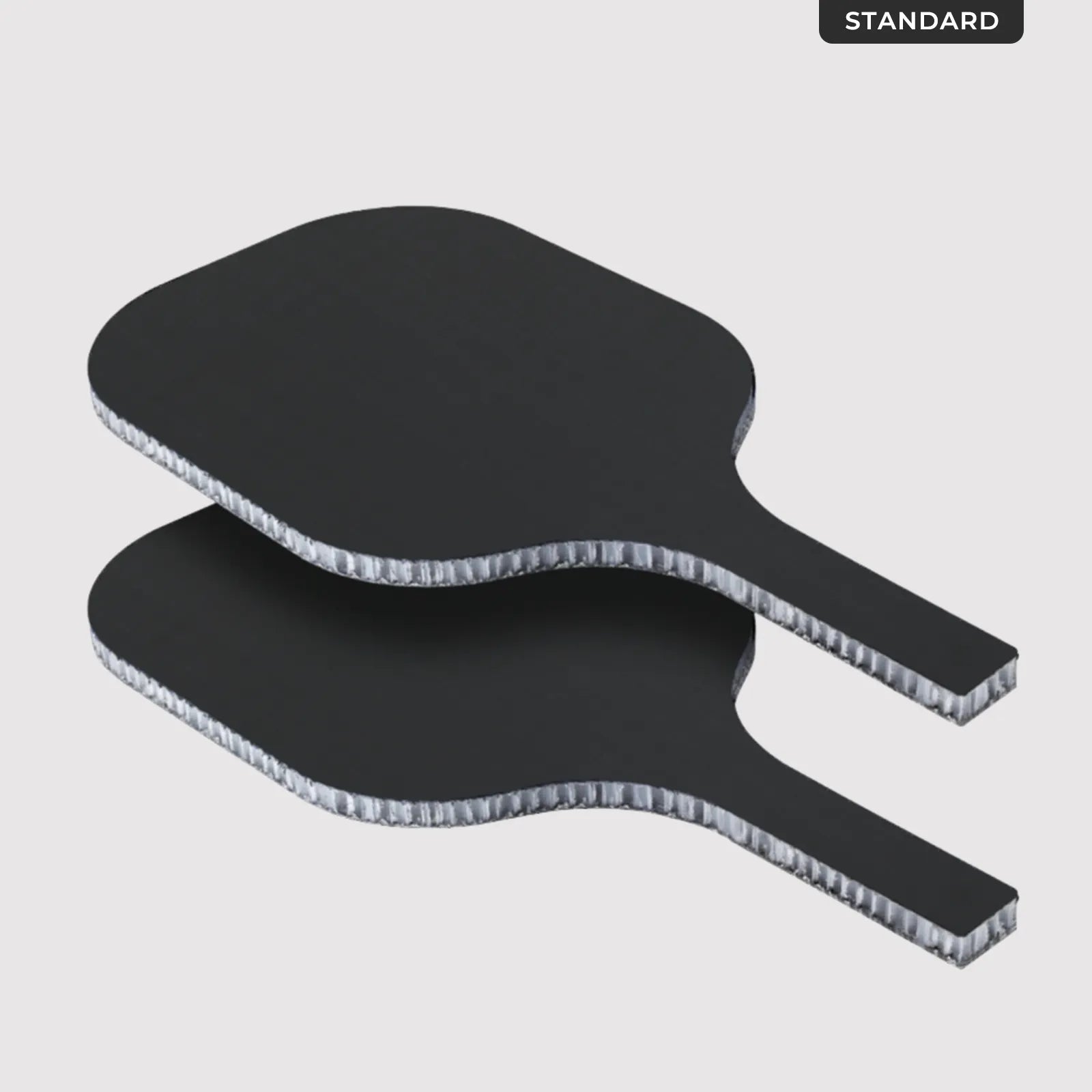 Carbon fiber pickleball paddle high modulus surface texture