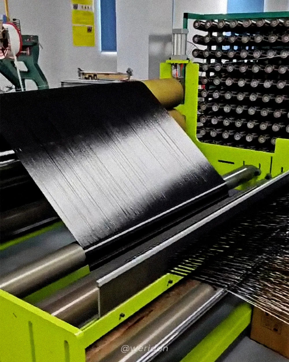 Carbon fiber prepreg fabric processing for pickleball paddle manufacturing