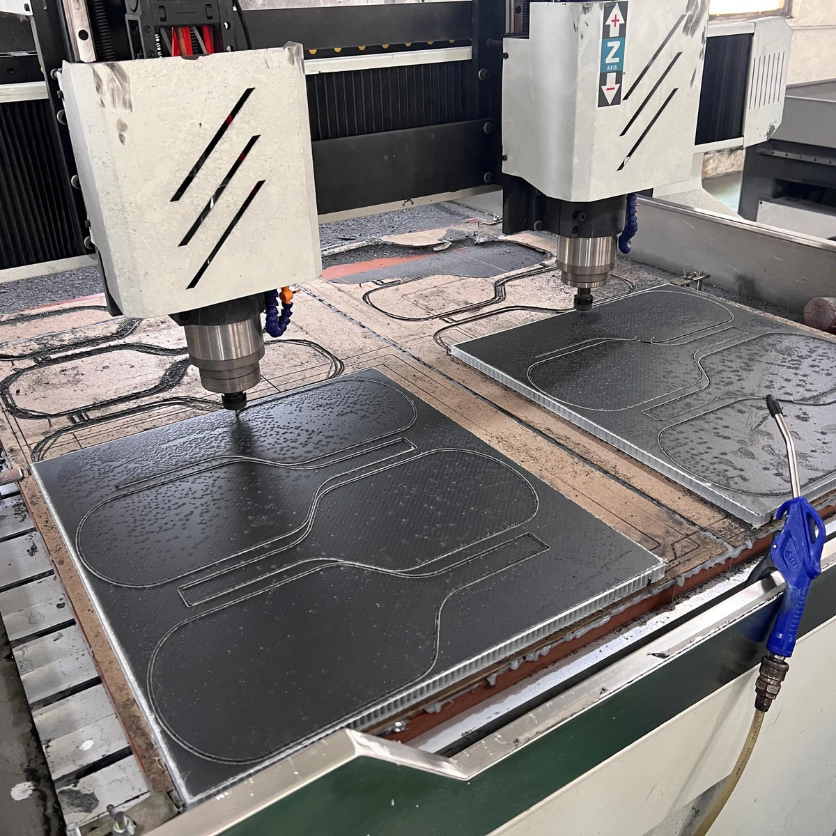 Precision CNC machining process ensuring consistent paddle shape, structure, and quality for bulk production