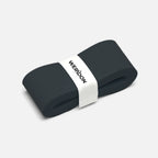 Solid black pickleball paddle overgrip tape