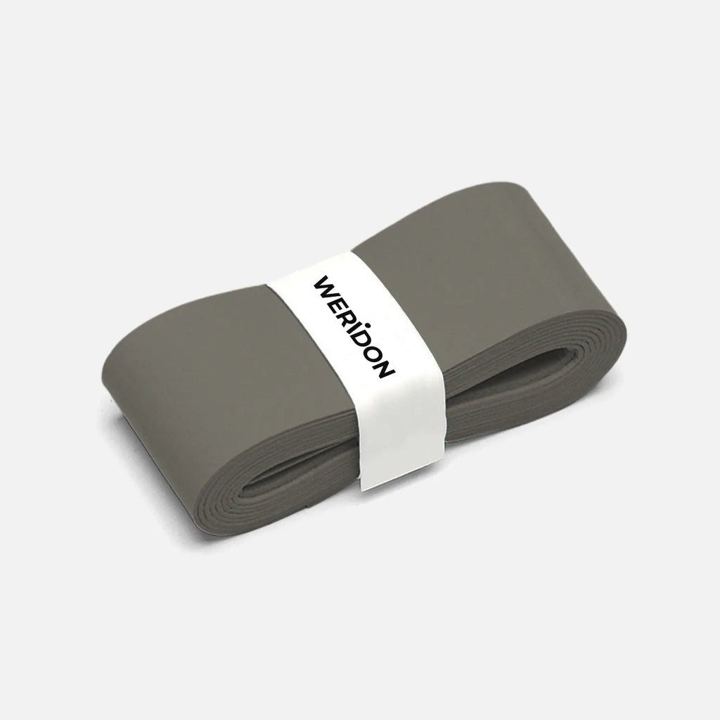 Stone gray pickleball paddle overgrip tape