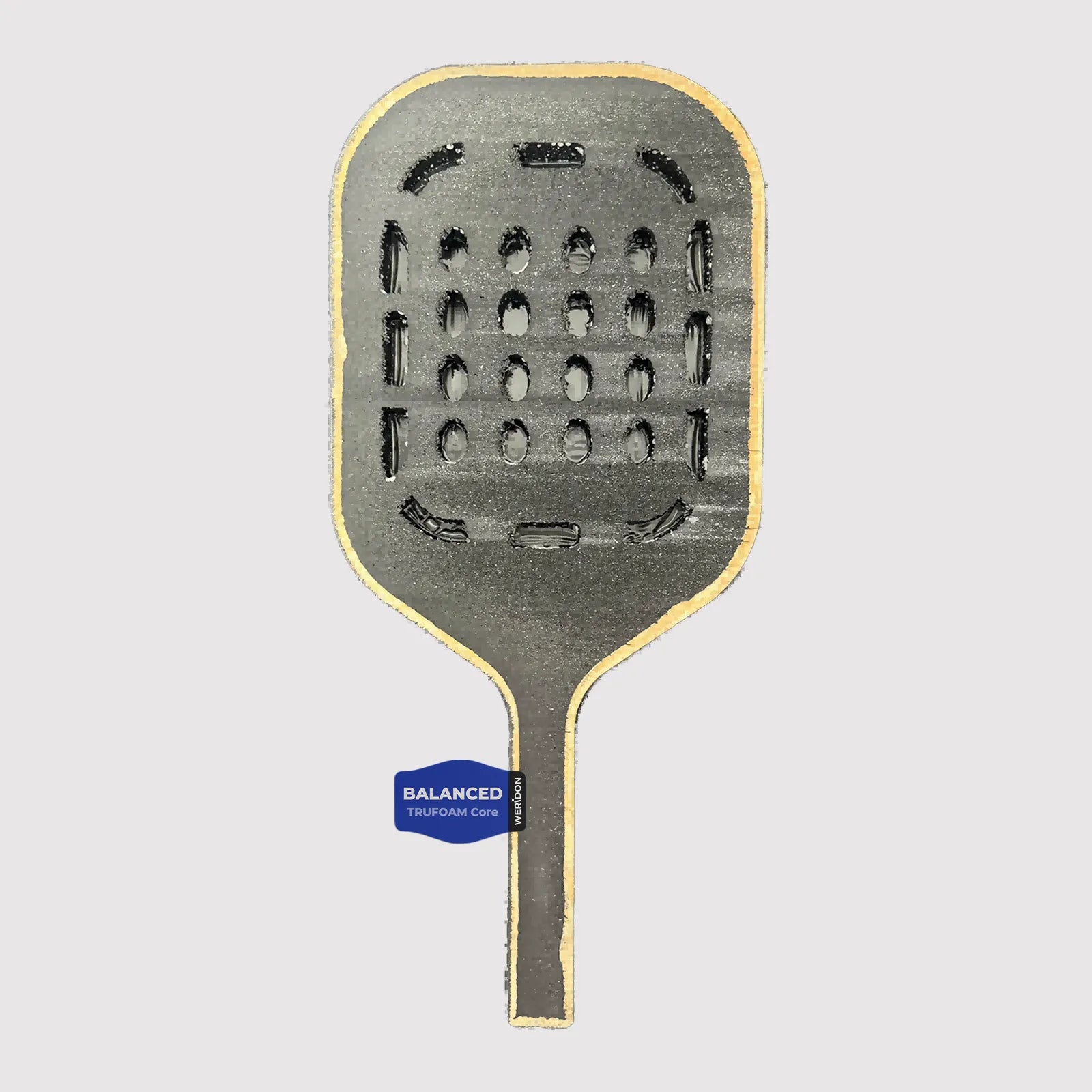 TRUFOAM solid foam pickleball paddle core with uniform structure